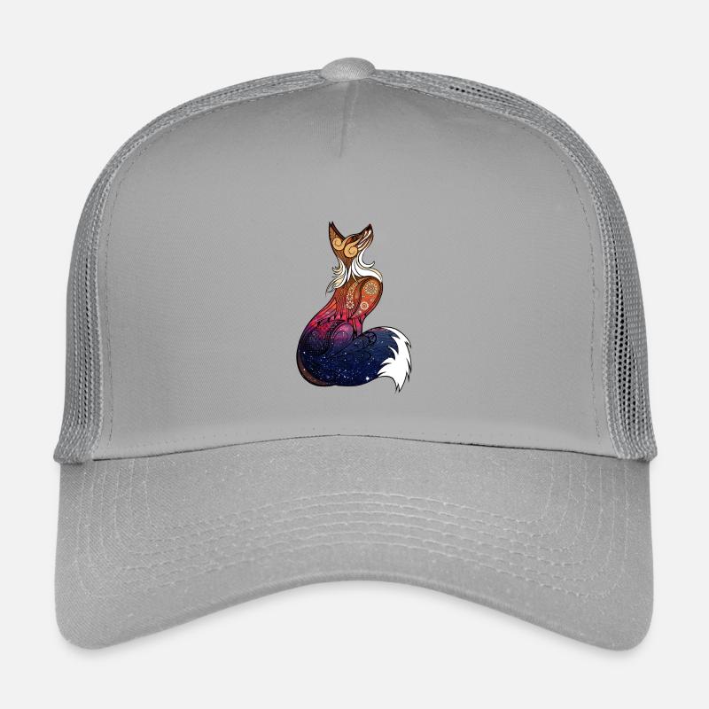 Renard Cosmic Mandala Casquette trucker enfant
