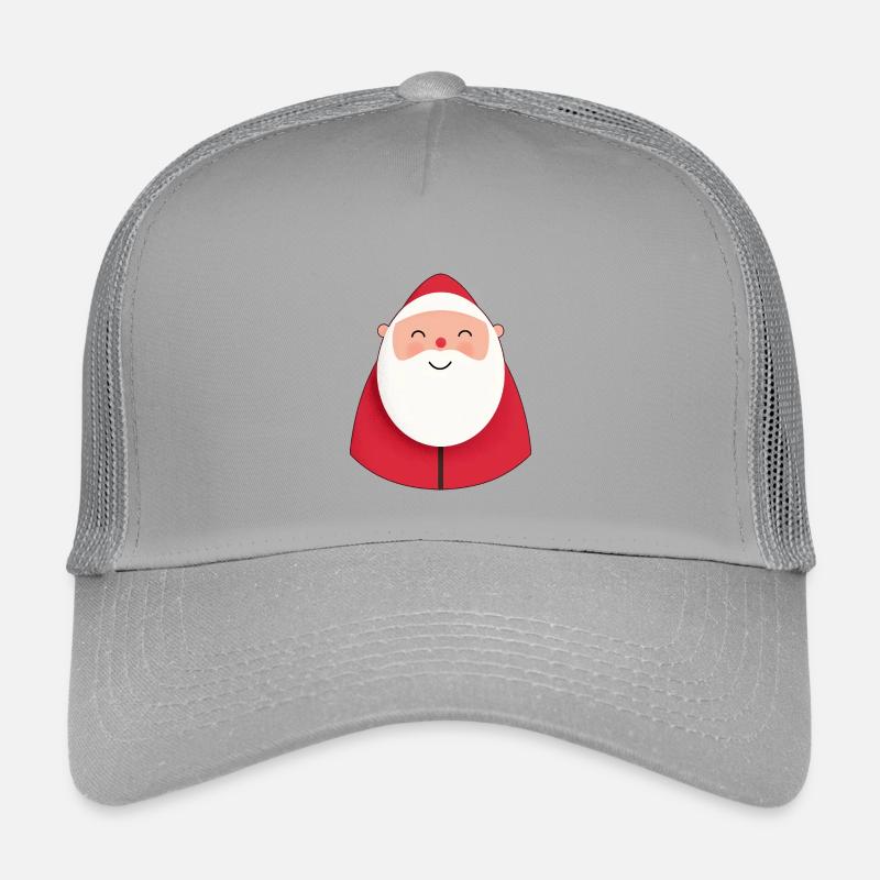 Kindisches Weihnachtsmann-Lächeln Spaß Kinder Trucker-Cap