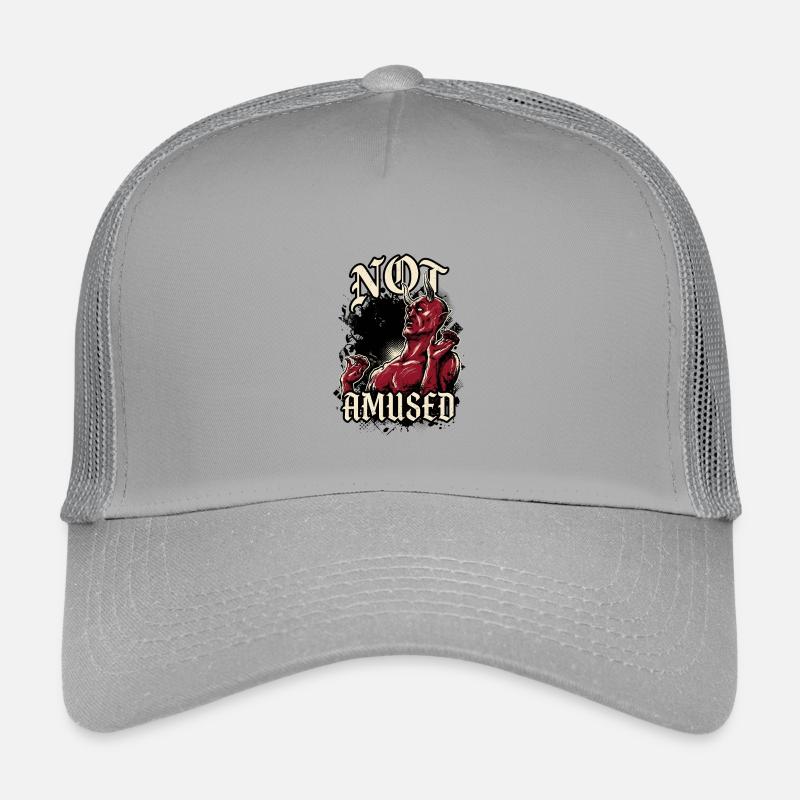 Diable Rouge Pas Amusé Drôle Casquette trucker enfant