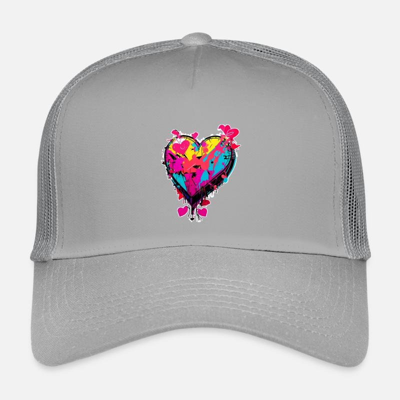 Herz Kunst Kinder Trucker-Cap