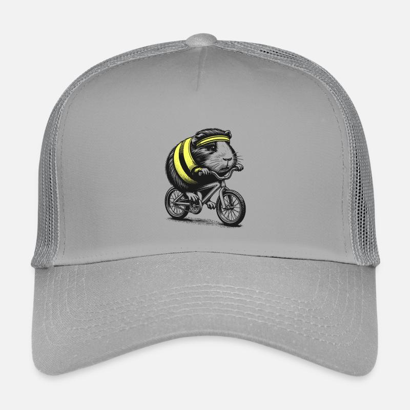 Cochon d’Inde cycliste Casquette trucker enfant