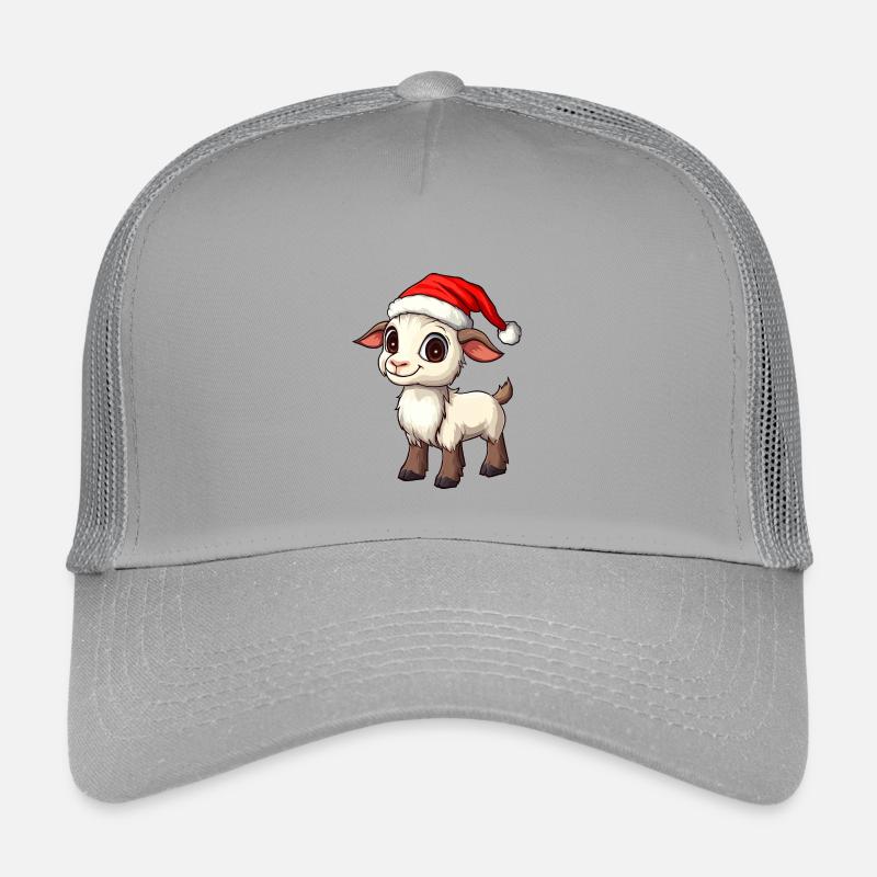 Chèvres Noël / Chèvre du Père Noël Casquette trucker enfant