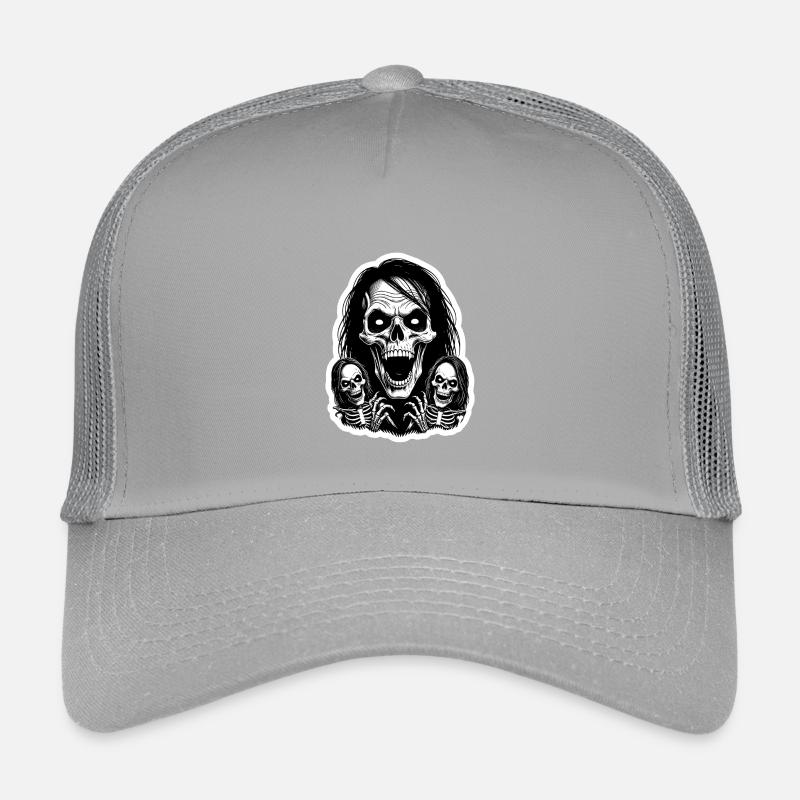Screaming Skull Kids’ Trucker Cap