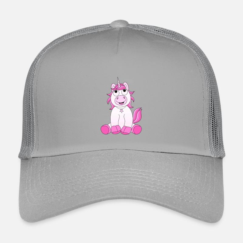 Unicorn pink Kids’ Trucker Cap