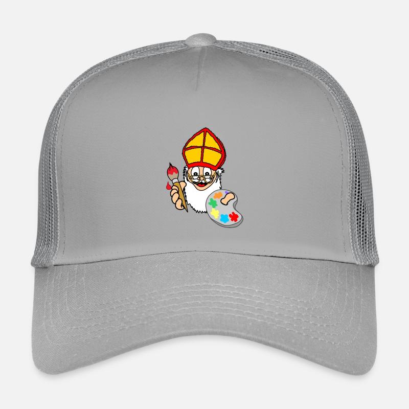 Peinture Sinterklaas Casquette trucker enfant