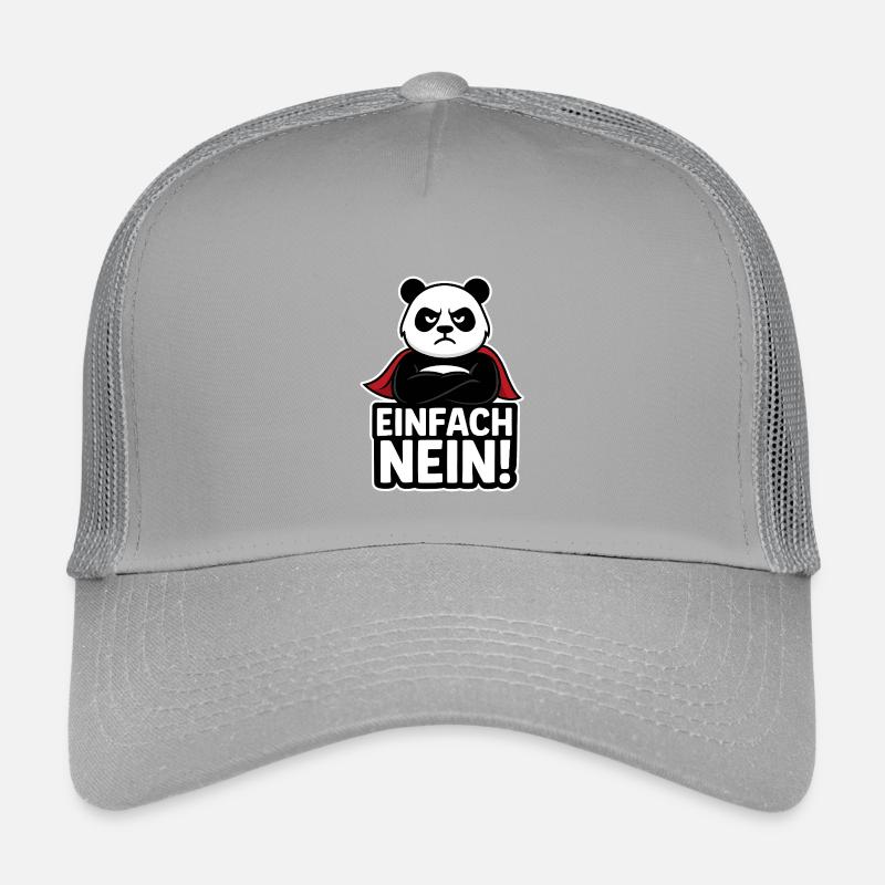 Panda Superheld: Einfach Nein Kinder Trucker-Cap