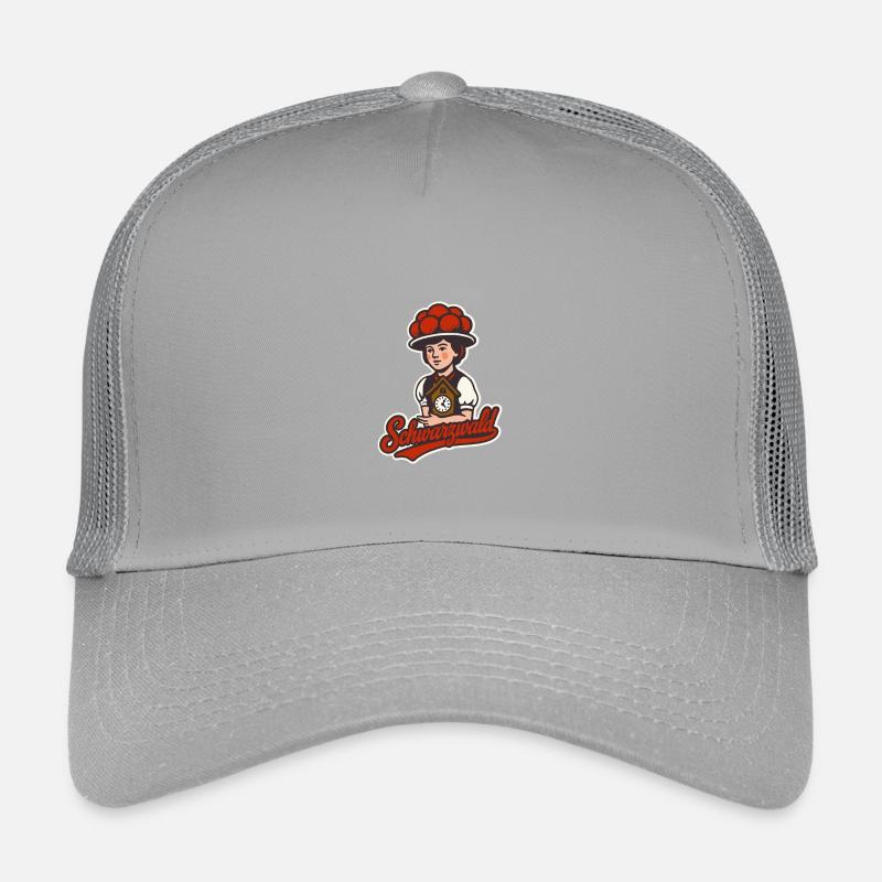 Schwarzwald Mädchen mit Bollenhut Kinder Trucker-Cap