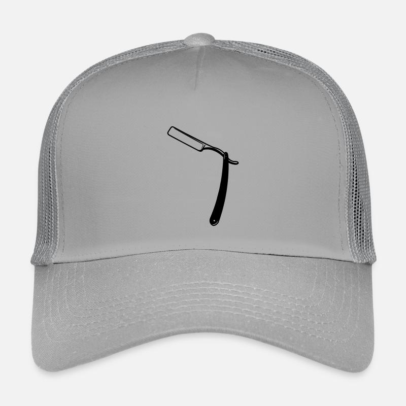 Rasiermesseroffenes transparentes Schattenbild Kinder Trucker-Cap