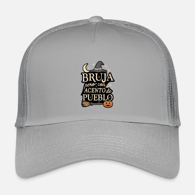 Witch with a Village Accent Kids’ Trucker Cap