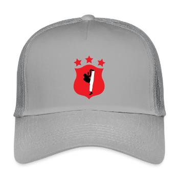 Capoeira - Fighting - Dance - Kids’ Trucker Cap - light grey - Front
