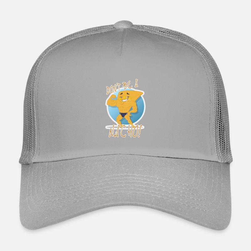 Don't Be a Nacho - Kinder Trucker-Cap - Hellgrau