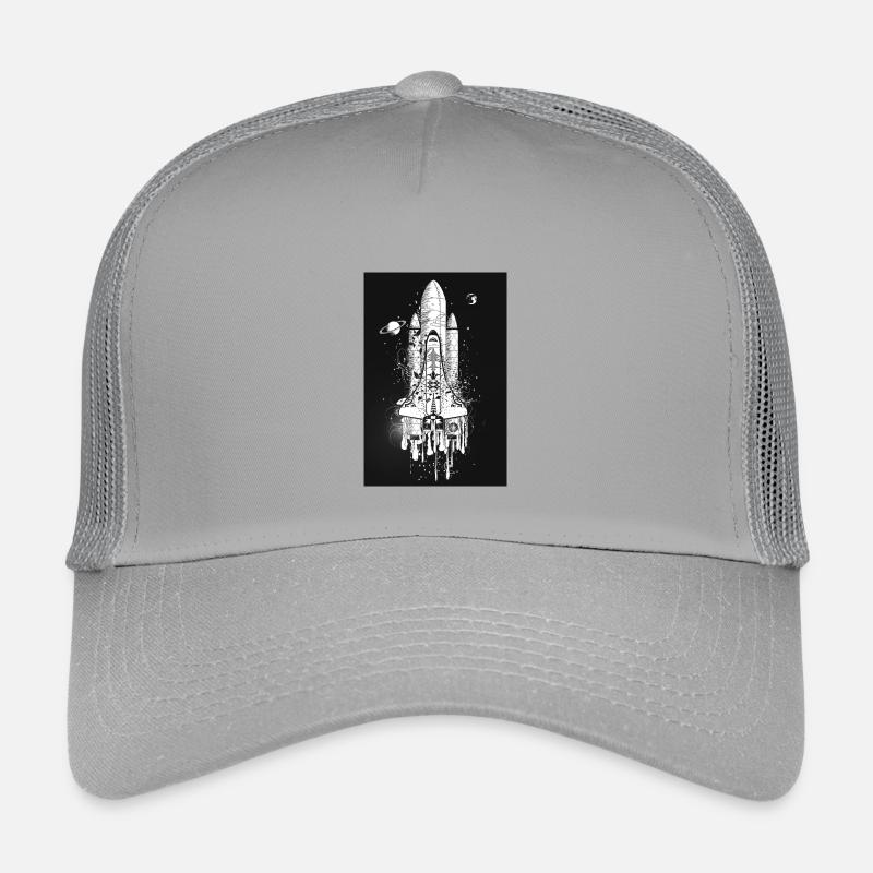 Navette spatiale imaginative dans le style graffiti Casquette trucker enfant