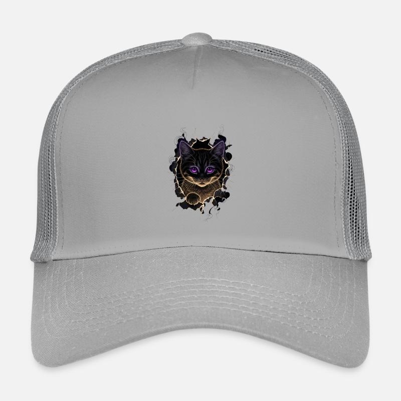Katze Zerrissenes Tuch - Süßes Gothic  Kinder Trucker-Cap