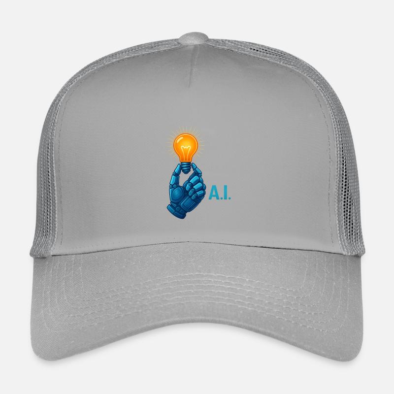 Déclaration technique IA avec une ambiance cool drôle Casquette trucker enfant
