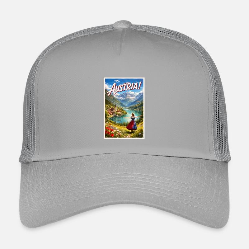 Austria Bergsee Dirndl Flair Kids’ Trucker Cap