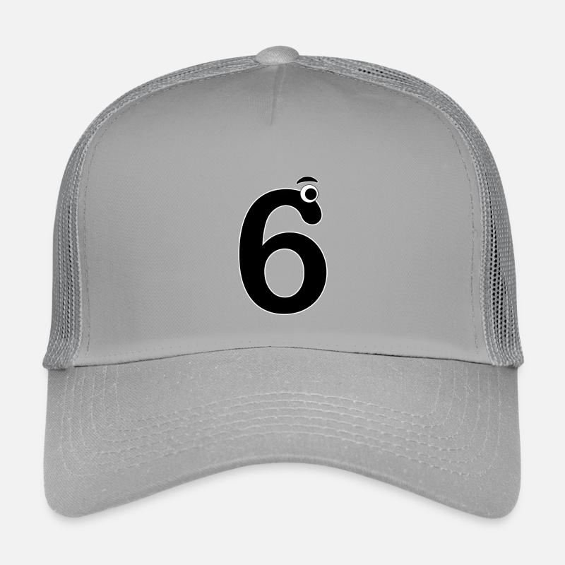 Number Six 6 Kids Birthday Learning Math Kids’ Trucker Cap