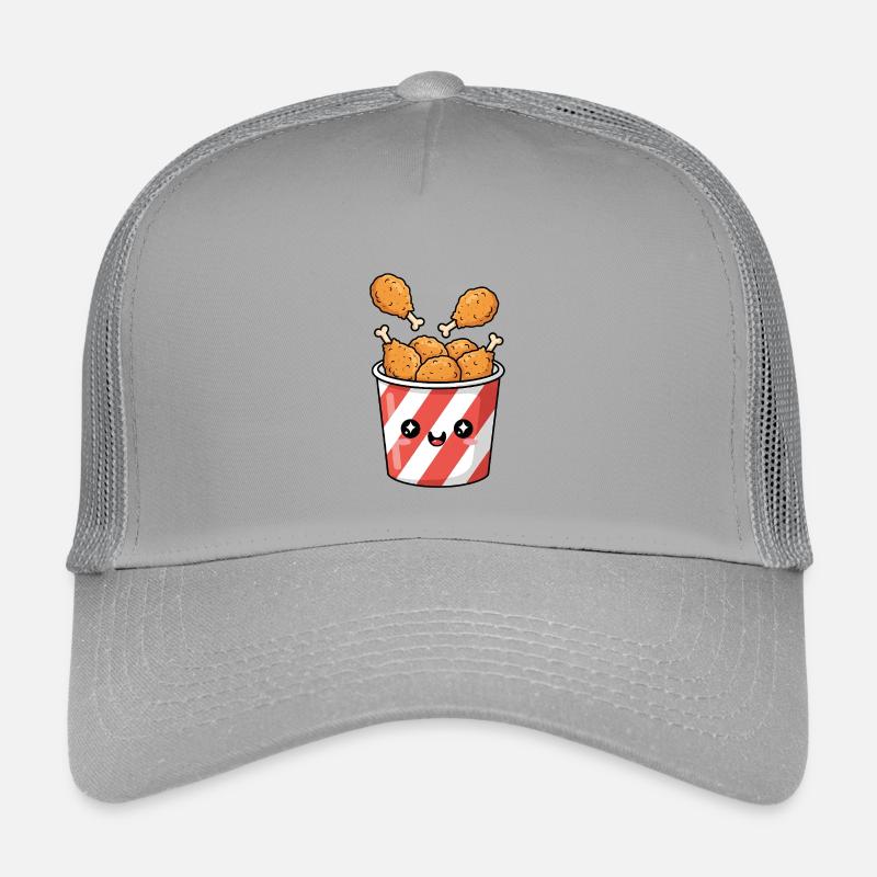 Kawaii-Brathähnchen-Eimer Kinder Trucker-Cap