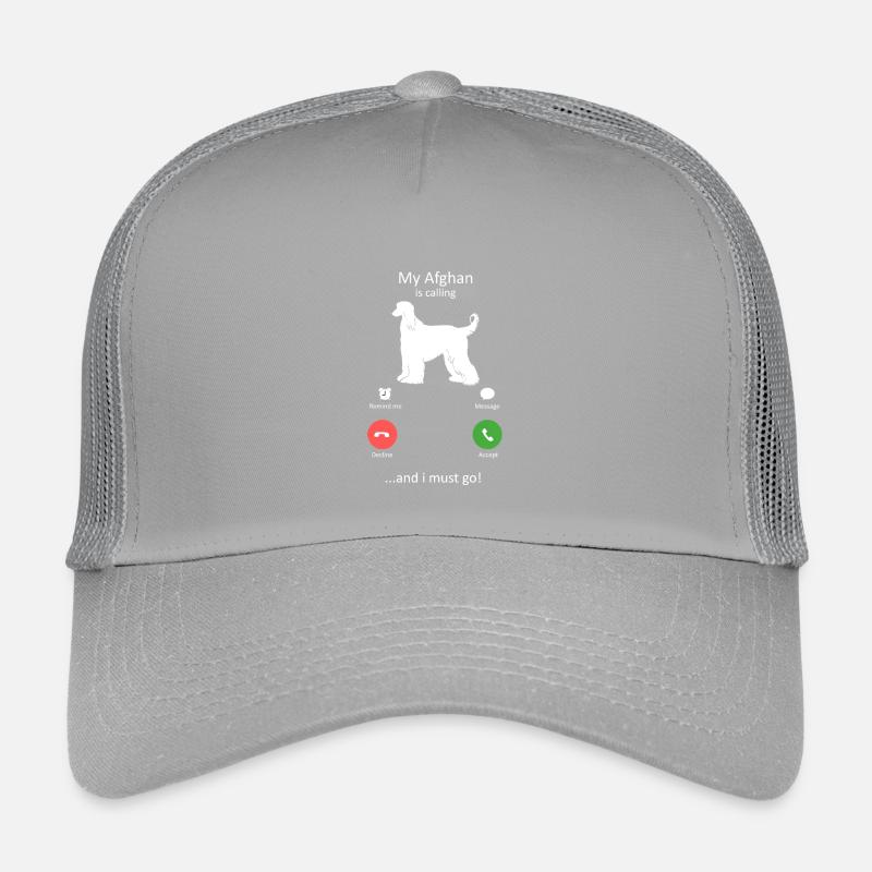 Funny Afghan Hound Is Calling And I Must Go Kids’ Trucker Cap