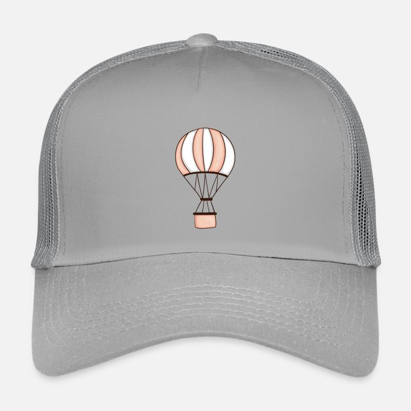 Heißluftballon - Kinder Trucker-Cap - Hellgrau