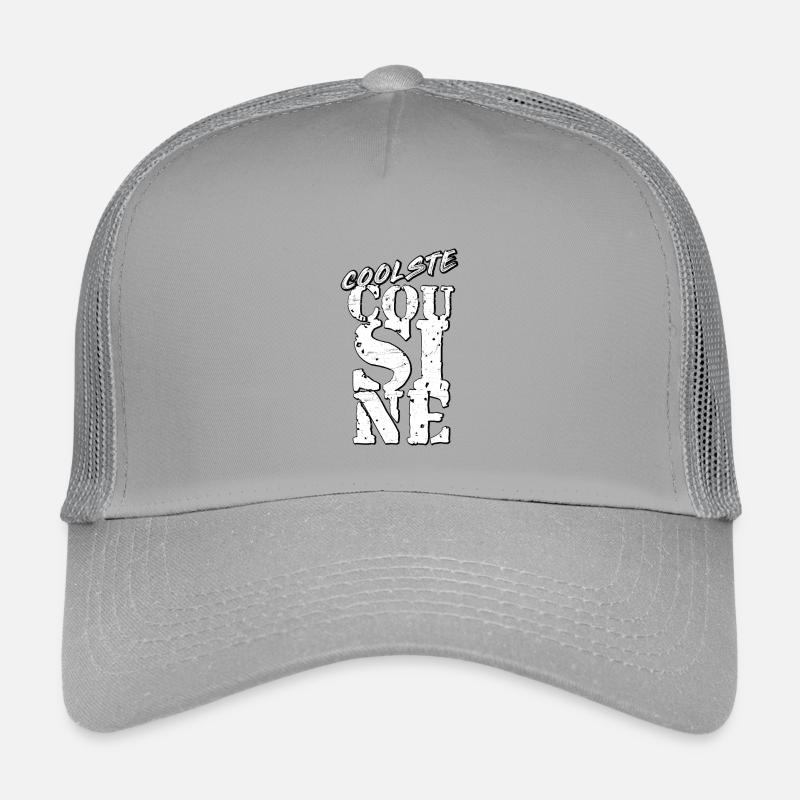 Cousin - Kids’ Trucker Cap - light grey