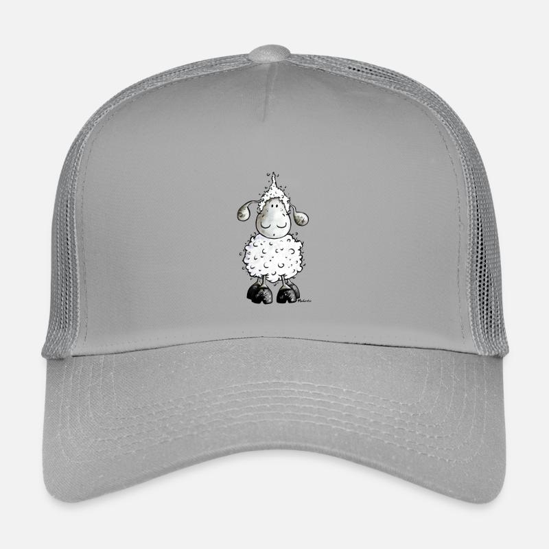Mc Wolle Wollschaf Schaf Kinder Trucker-Cap