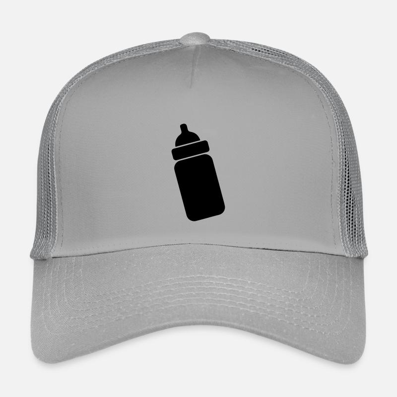 Baby bottle transparent shade image Kids’ Trucker Cap