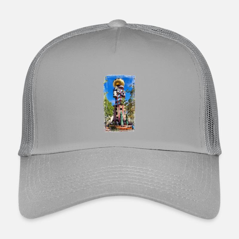 Hundertwasserturm beim Kuchlbauer Kinder Trucker-Cap