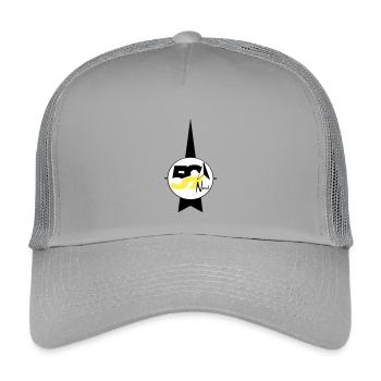 59 Nord-Logo - Kinder Trucker-Cap - Hellgrau - Vorne