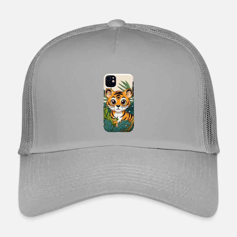 Petit tigre dans la jungle Casquette trucker enfant
