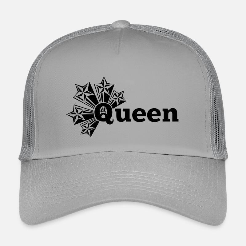 Queen transparent with stars Kids’ Trucker Cap