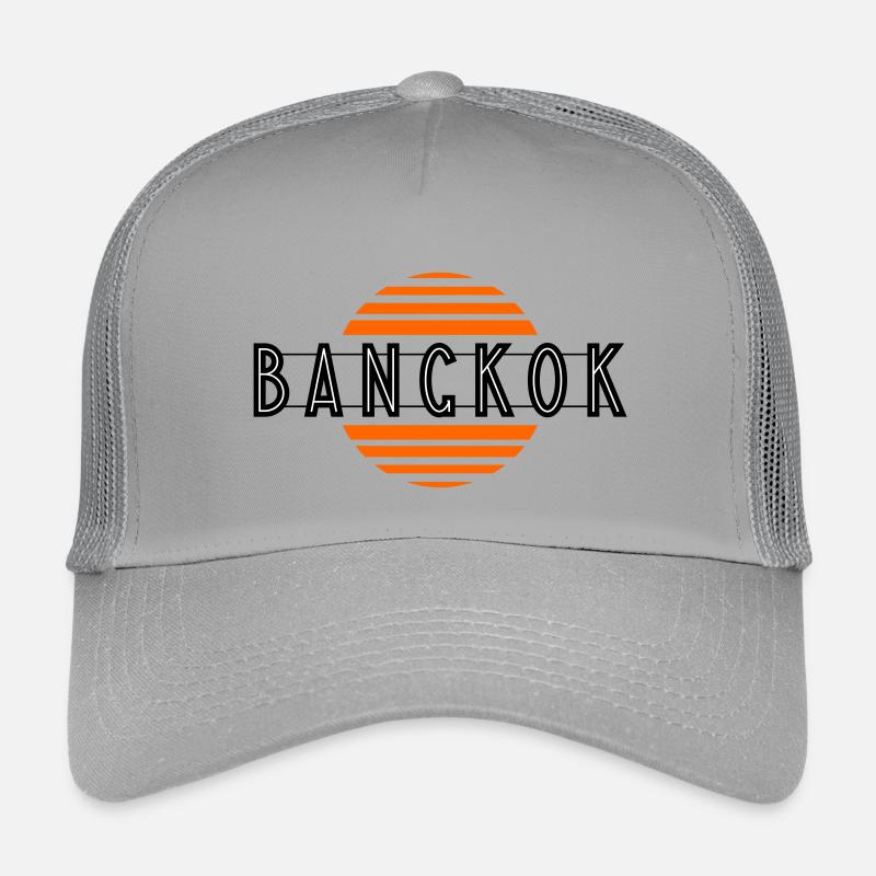 Bangkok retro - Kinder Trucker-Cap - Hellgrau