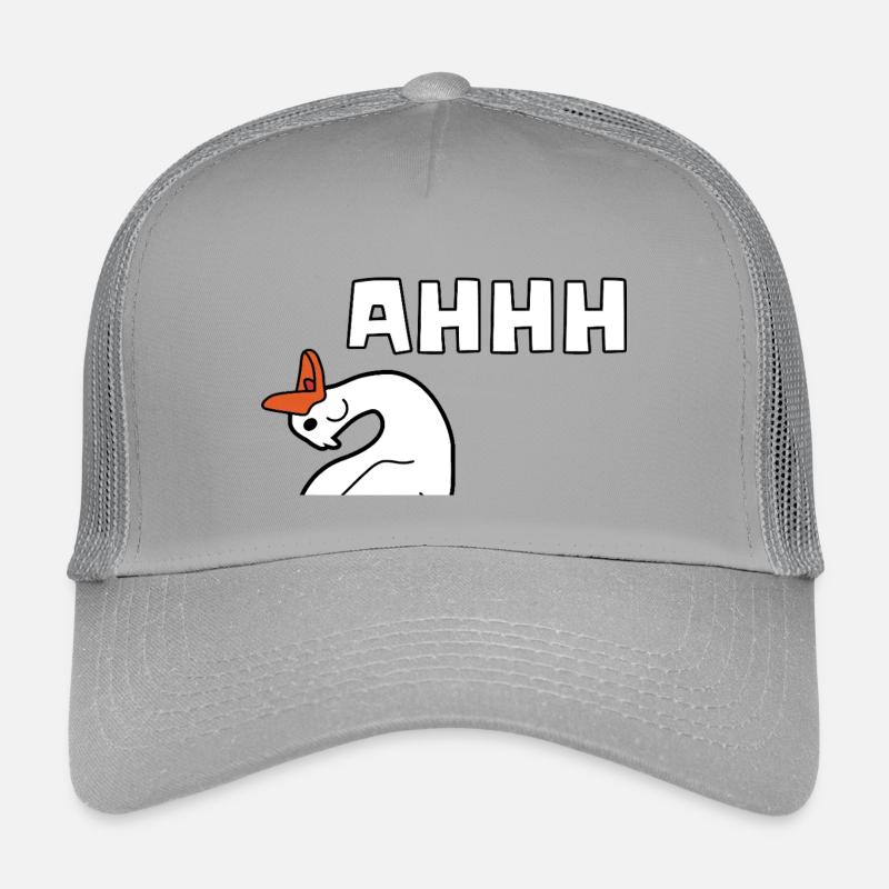 Dummer Gans schreit Kinder Trucker-Cap
