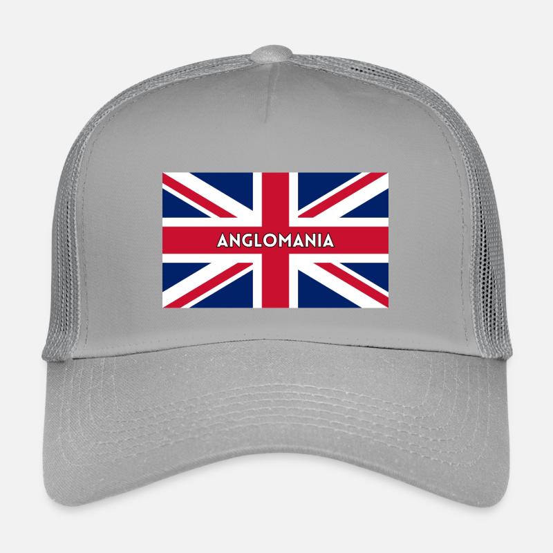 Anglomanie - Kinder Trucker-Cap - Hellgrau