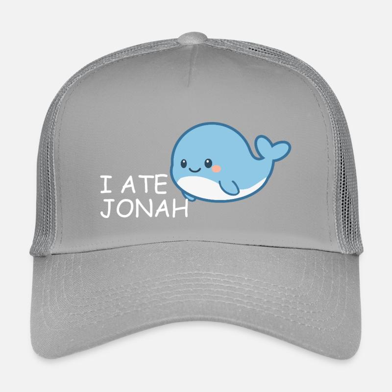 I Ate Jonah – Funny Bible Whale for Kids Kids’ Trucker Cap