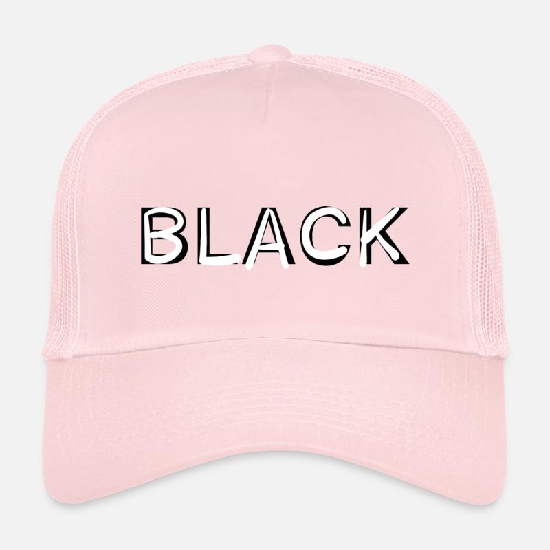 BLACK Kinder Trucker-Cap