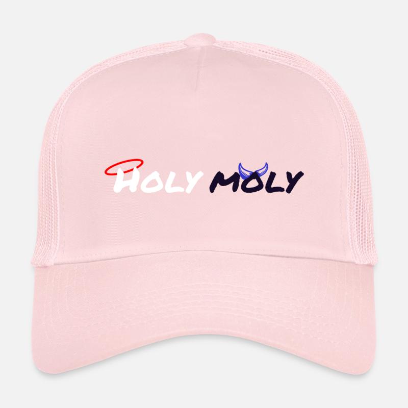 Heiliger Moly-Design - Kinder Trucker-Cap - Hellrosa