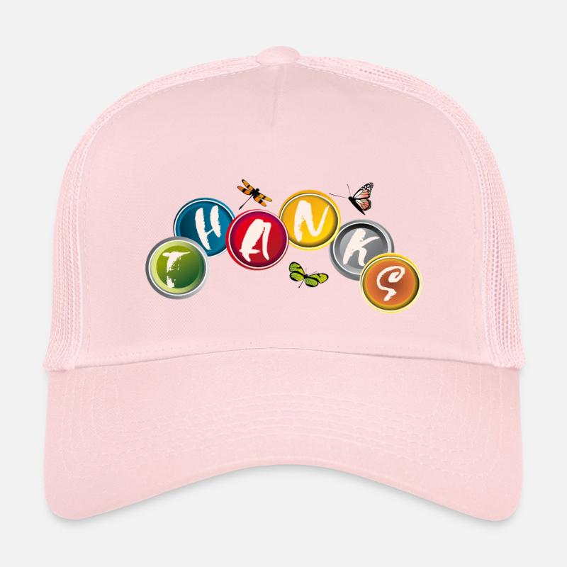 Dankeschön  - Kinder Trucker-Cap - Hellrosa