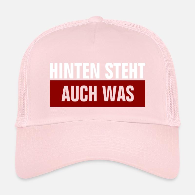 Hinten Steht Auch Was - Kinder Trucker-Cap - Hellrosa