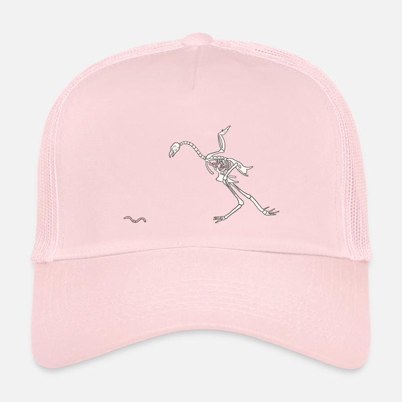 Skeleton Hen Kids’ Trucker Cap