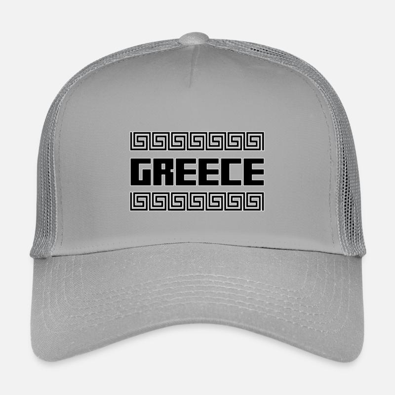 Grèce Pays Îles Hellas Symbole Cadeau Casquette trucker enfant