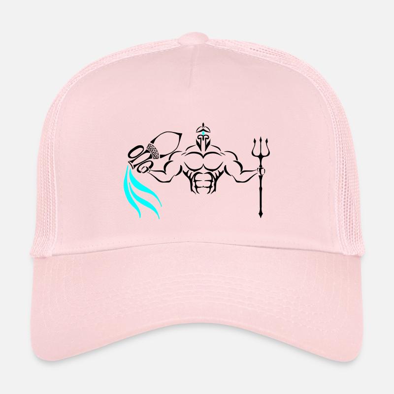 Alpha Aquarius Deluxe - Kinder Trucker-Cap - Hellrosa