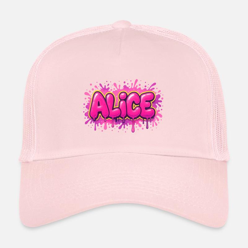 Graffiti ALICE First name, ideal printable gift Kids’ Trucker Cap