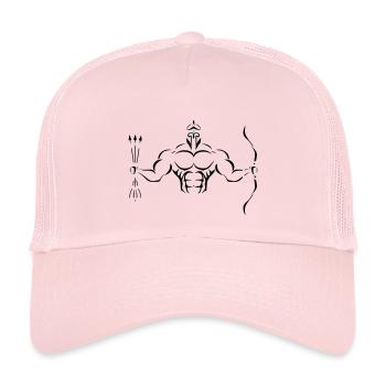 Alpha Archer Deluxe - Kinder Trucker-Cap - Hellrosa - Vorne