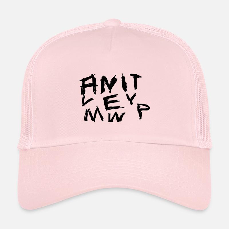 Graffiti-Handschrift Chaos Muster Kinder Trucker-Cap