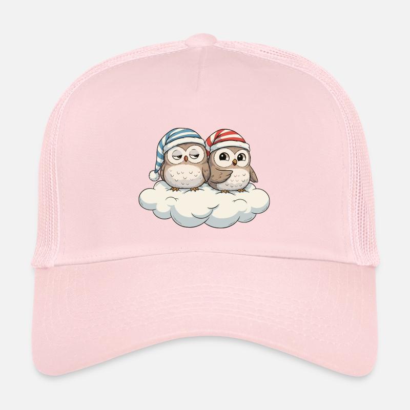 Cloud duo owls with pointed hats Kids’ Trucker Cap