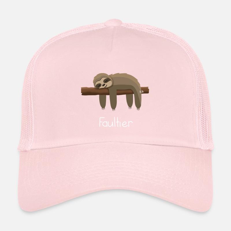 Faultier - Kinder Trucker-Cap - Hellrosa