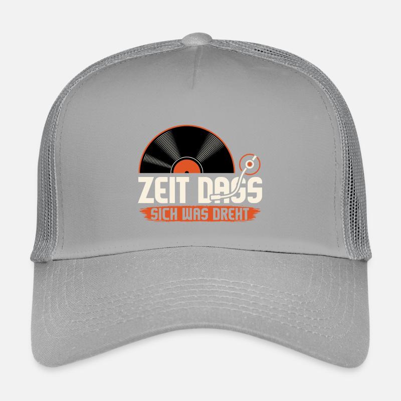 Zeit das sich was dreht / Vinyl Platte Kinder Trucker-Cap