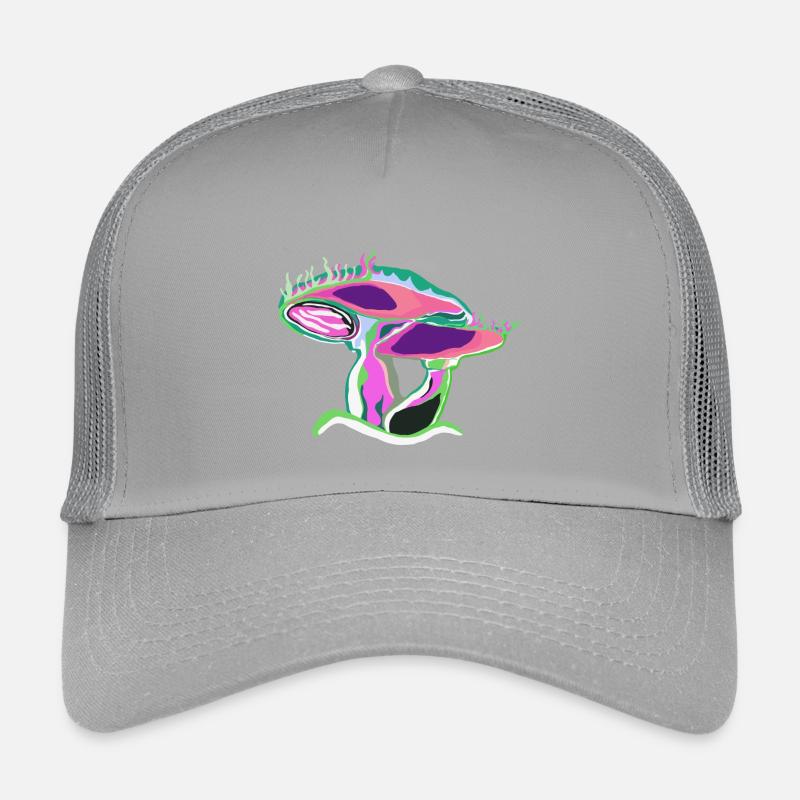 Neon Pilz Farbkunst Kinder Trucker-Cap