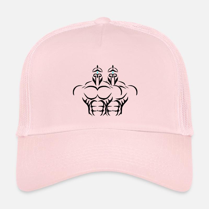 Alpha Twins Deluxe - Kinder Trucker-Cap - Hellrosa