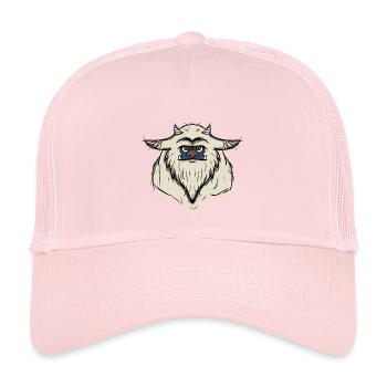 Monstre Eric - Casquette trucker enfant - rose pâle - Devant
